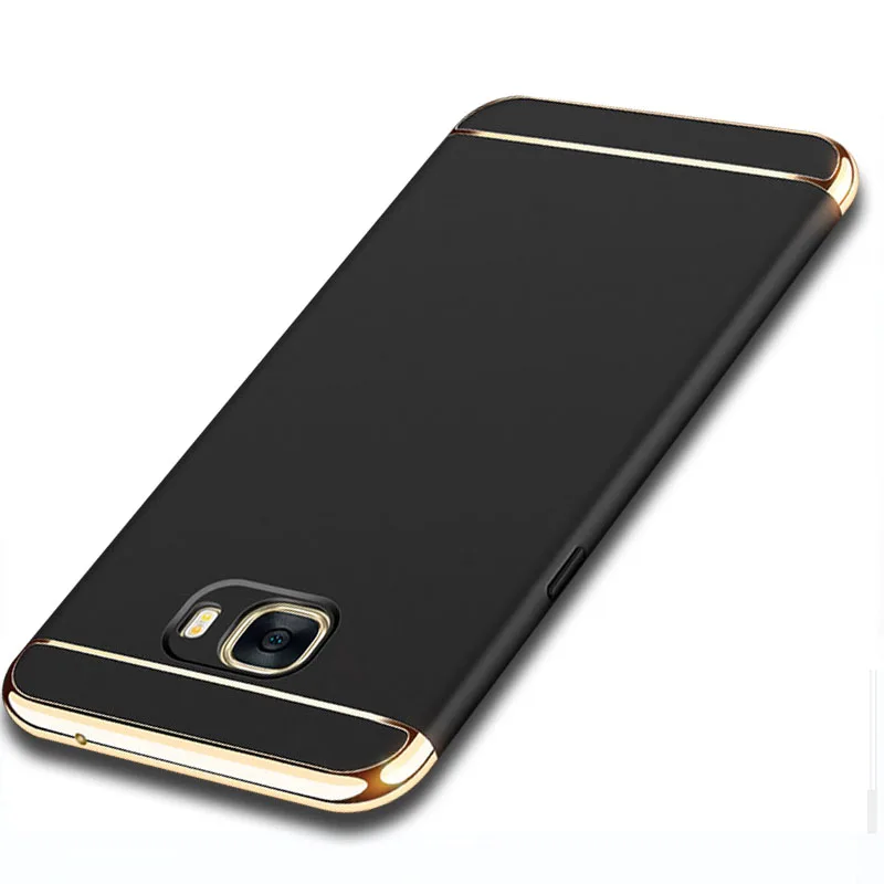 YueTuo Luxury 3 in 1 Case For Samsung Galaxy C9 C 9 Original Thin Hard Armor Phone Cover Pro C9000 cases | Мобильные телефоны и