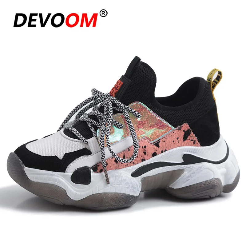 Черный Кроссовки; женская обувь; Basket Femme; коллекция года; спортивная обувь; удобная женская обувь для бега из сетчатого материала; chaussure femme; спортивная обувь; размер 42 - Цвет: Черный