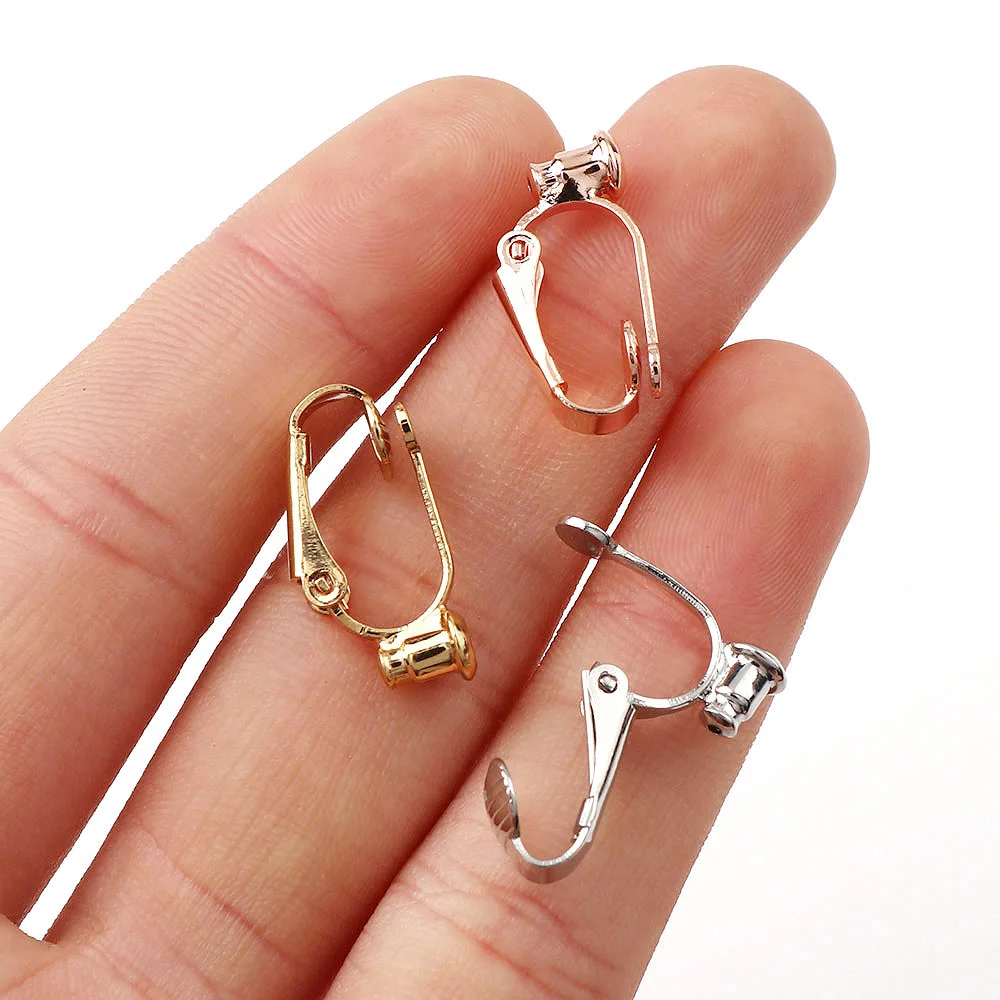 6 шт./лот искусственная металлическая медь Модный Французский рычаг крючок с