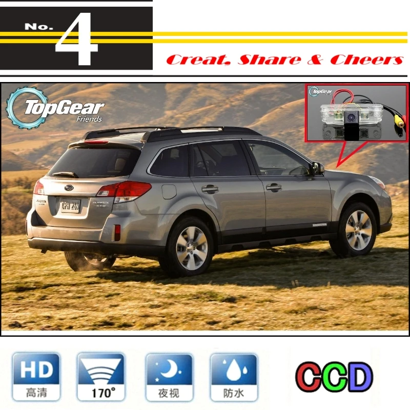 Автомобильная камера для Subaru Outback / Sport Высококачественная задняя заднего вида PAL
