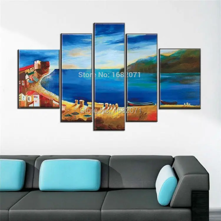 Опытный художник ручная работа Высокое качество абстрактный пейзаж картина