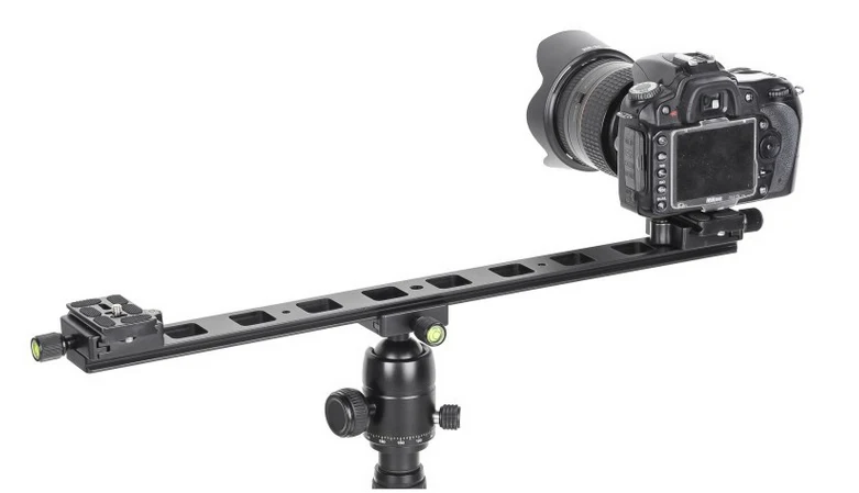 Manbily PU480 480mm Lengthen Fast Mounting Plate 1/4" Universal Tripod QR Multi Purpose Rail for Camera and Flashed Light |