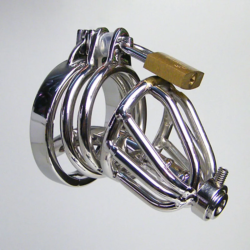 100% металлический катетер из нержавеющей стали для верности кольцо на член 5