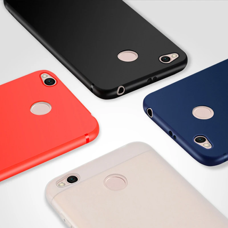 Чехол для Xiaomi Redmi 4x матовый Мягкий Силиконовый ТПУ чехол 5 0 'полный защитный