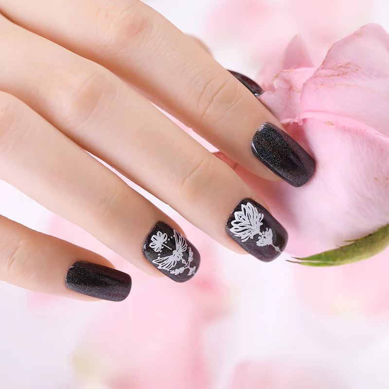 Формочки Для ногтей BORN PRETTY прямоугольные шаблоны для нанесения рисунков сделай