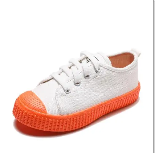 SC050Orange Bekamille детская ткань, туфли осенние мягкая подошва Повседневное обувь для детей, для девочек, спортивная обувь для малышей-мальчиков, яркие Цвета 20-31 - Цвет: SC050Orange
