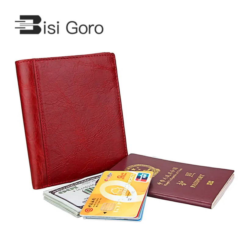 BISI GORO модная Обложка для паспорта Россия Испания США Франция кожаный чехол с