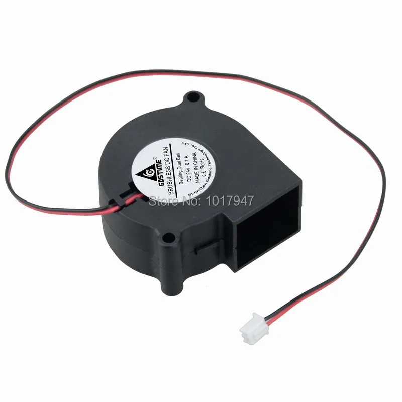 1 шт. Gdstime 60 мм x 28 6028 6 см 2Pin 24V двойной шариковый подшипник DC Бесщеточный вентилятор