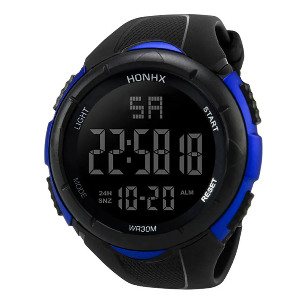 

Luxury Men Sport Watches Analog Digital Military Sport Led Waterproof Wrist Watch Luxury Wrist Watch Man Relogio Masculino