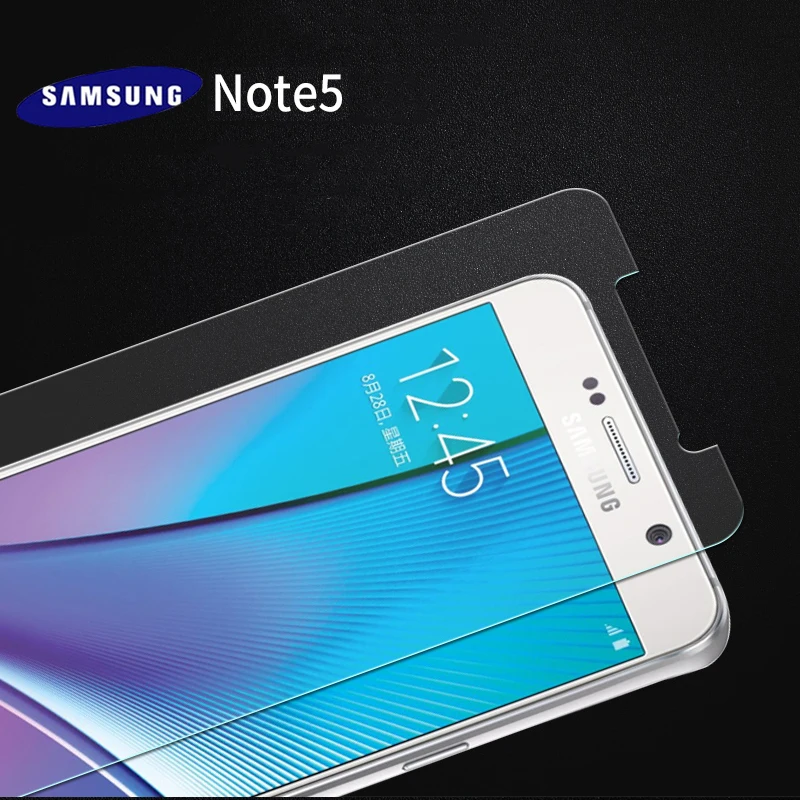 Для Samsung Galaxy Note 5 закаленное стекло Премиум 9H 0 3 мм 2.5D Взрывозащищенная защитная