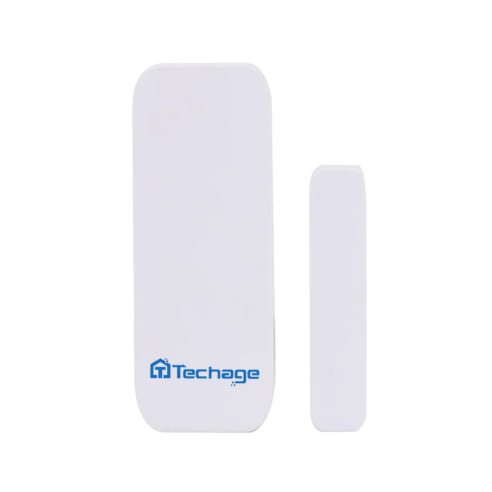Techage Беспроводной магнитный датчик для дверей и окон детектор сигнализации