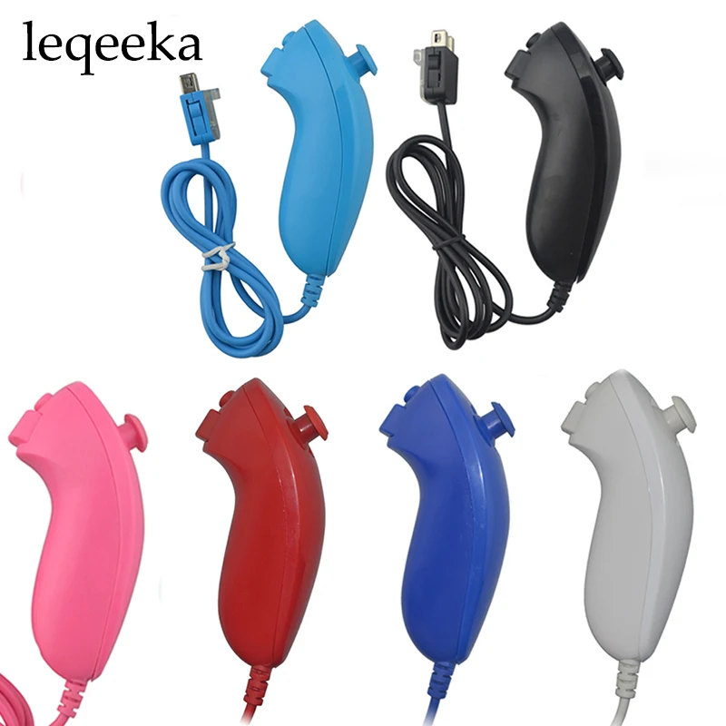 Контроллер nunchaku для видеоигр Nintendo Wii 4 шт./компл.|game wii controller|control icgames touch screen phones |