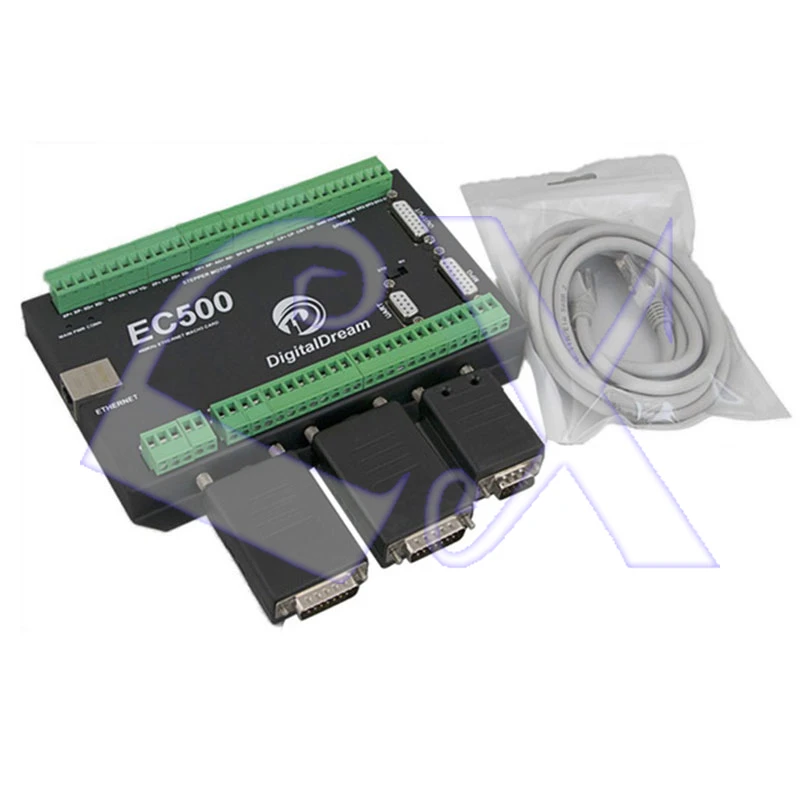 Фото EC500 Ethernet коммуникация прочная 3/4/5/6 ось Mach3 CNC карта управления движением 460 кГц EC500 Ethernet коммуникация прочная 3/4/5/6 ось Mach3 CNC карта управления движением 460 кГц