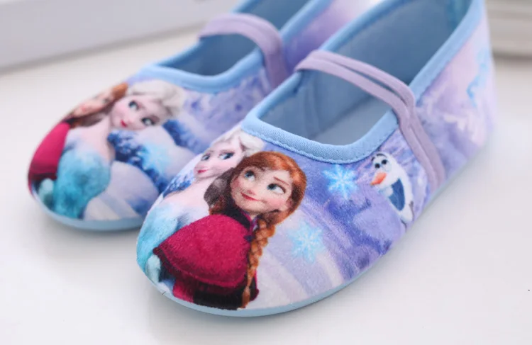 Танцевальные туфли Disney для девочек Холодное сердце Эльза и Анна детская мягкая