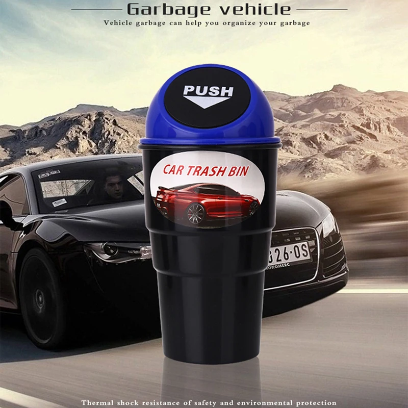 Multifunctional mini car interior trash can cute creative decoration | Автомобили и мотоциклы