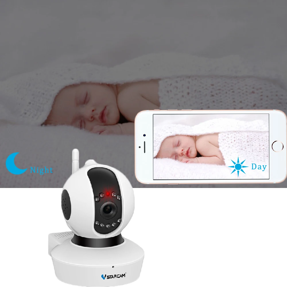 VStarcam D23 беспроводная WiFi ip камера безопасности 720P HD сеть P2P обнаружения движения