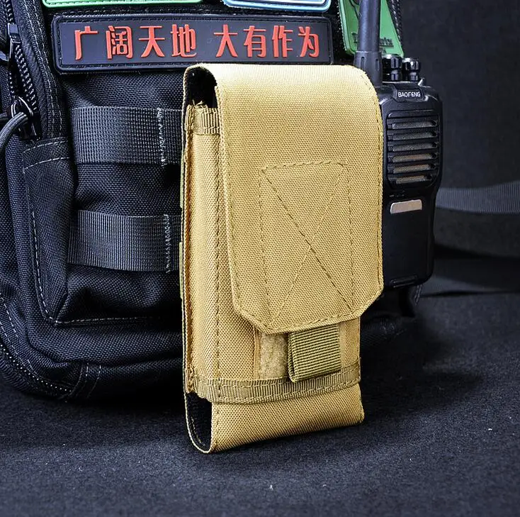Открытый военный тактический 5 дюймов Molle талии телефона поясная держатель