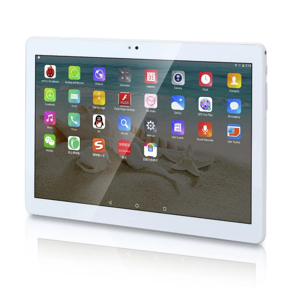 10 1 дюймовый 4G LTE планшеты PC Octa Core Android 7 0 RAM 4 Гб ROM 32 Две sim карты 1920*1200 IPS HD GPS