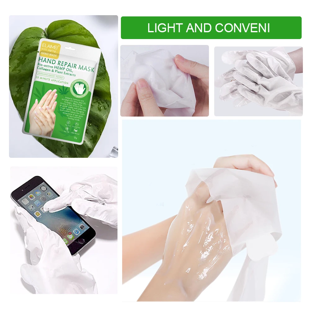 Hand Skin Care Mask Paraffin Wax Exfoliating for Hands Peeling Nourish Moisture Whitening Cream Gloves |