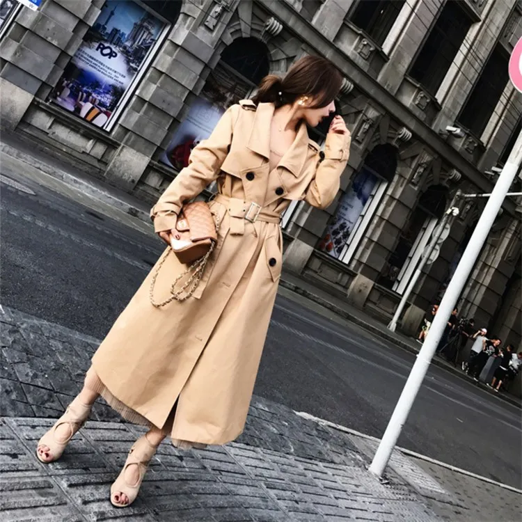 Khaki Дешевая Новая Осенняя зимняя горячая Распродажа Женская модная сетчатая Повседневная Женская рабочая одежда красивая куртка FP953 - Color: Khaki