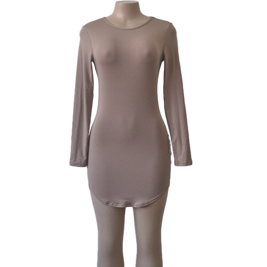 Платье женское повседневное с длинным рукавом 2018|Женские платья| |