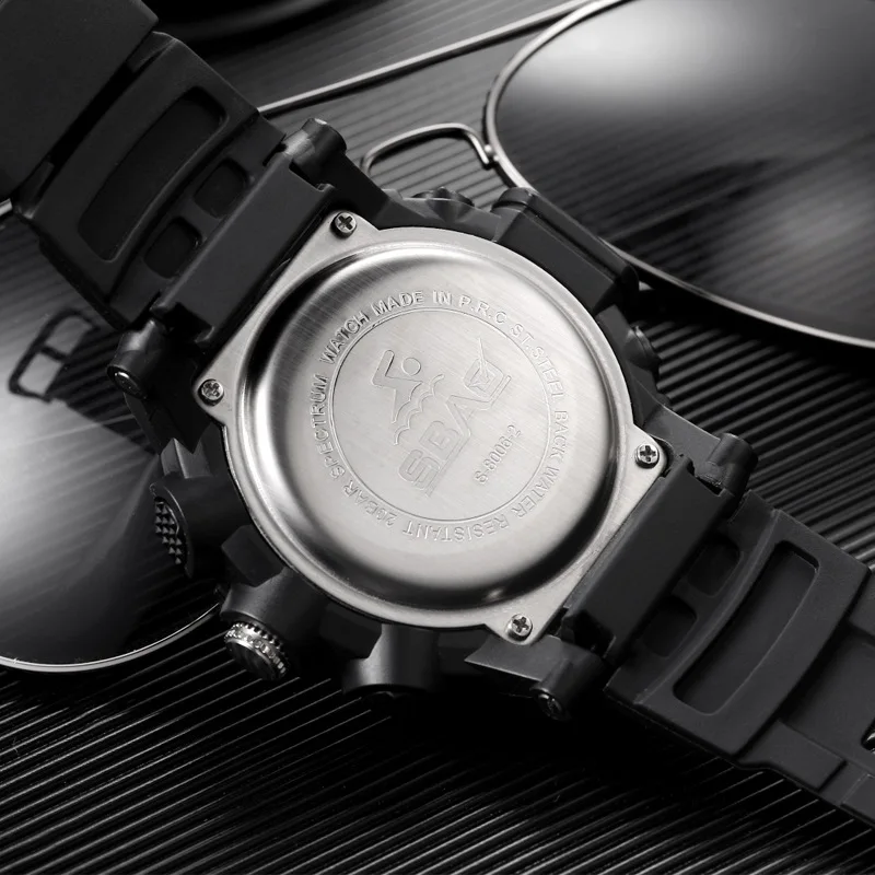 SBAO Sport Watch Men Top Brand Luxury Famous New Electronic Wristwatch LED Digital Wrist Watches For Clock Male Hour Reloges | Наручные