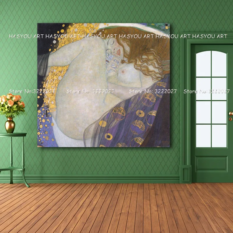 Ручная роспись Klimt высокое качество масляная живопись абстрактный Декор