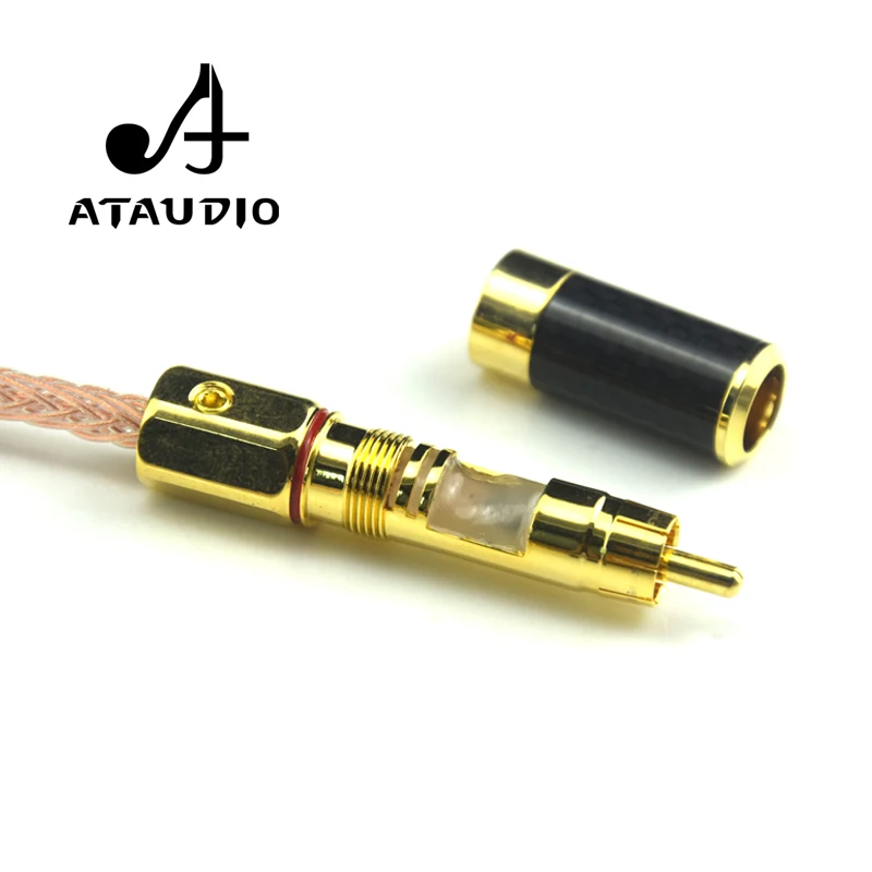 Цифровой коаксиальный кабель ATAUDIO Hi Fi RCA 75 Ом сабвуфер|rca to rca|rca toto rca |