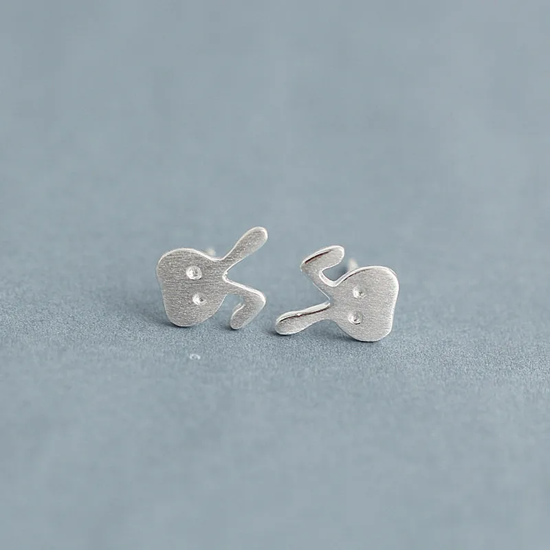

Animal Series bunny Wholesale Fashion Girl Sexy Woman No Allergy Jewelry OL Small White Rabbit Stud Earrings