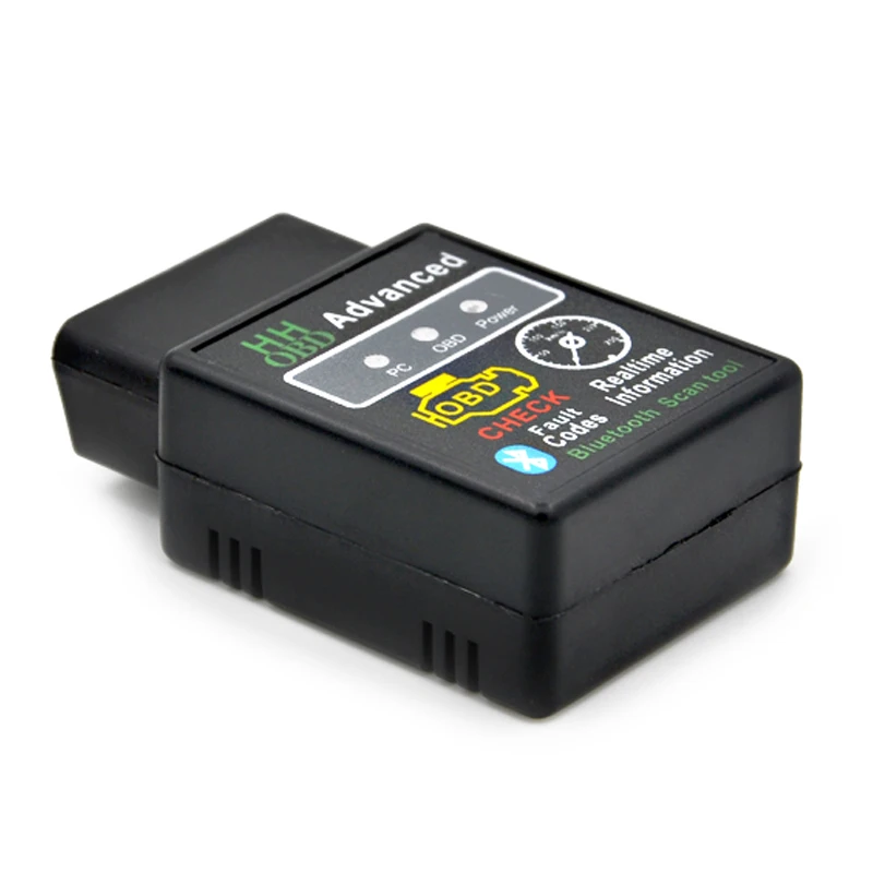 Новый Мини HHOBD ELM327 OBD2 V2.1 Bluetooth Автомобилей Диагностический Инструмент HH OBD ELM 327 OBDII