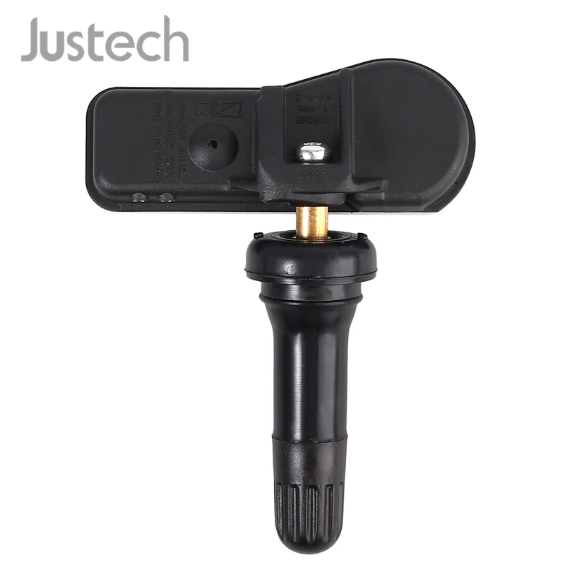 Justech 433 МГц TPMS датчик давления в шинах с резиновым стержнем клапана 52933 C1100 52933C1100