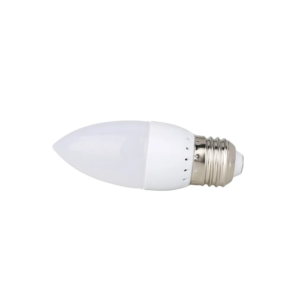 3W светодиодный лампы в форме свечи E14 E27 B22 E12 B15 светильник помещении 110V 220V