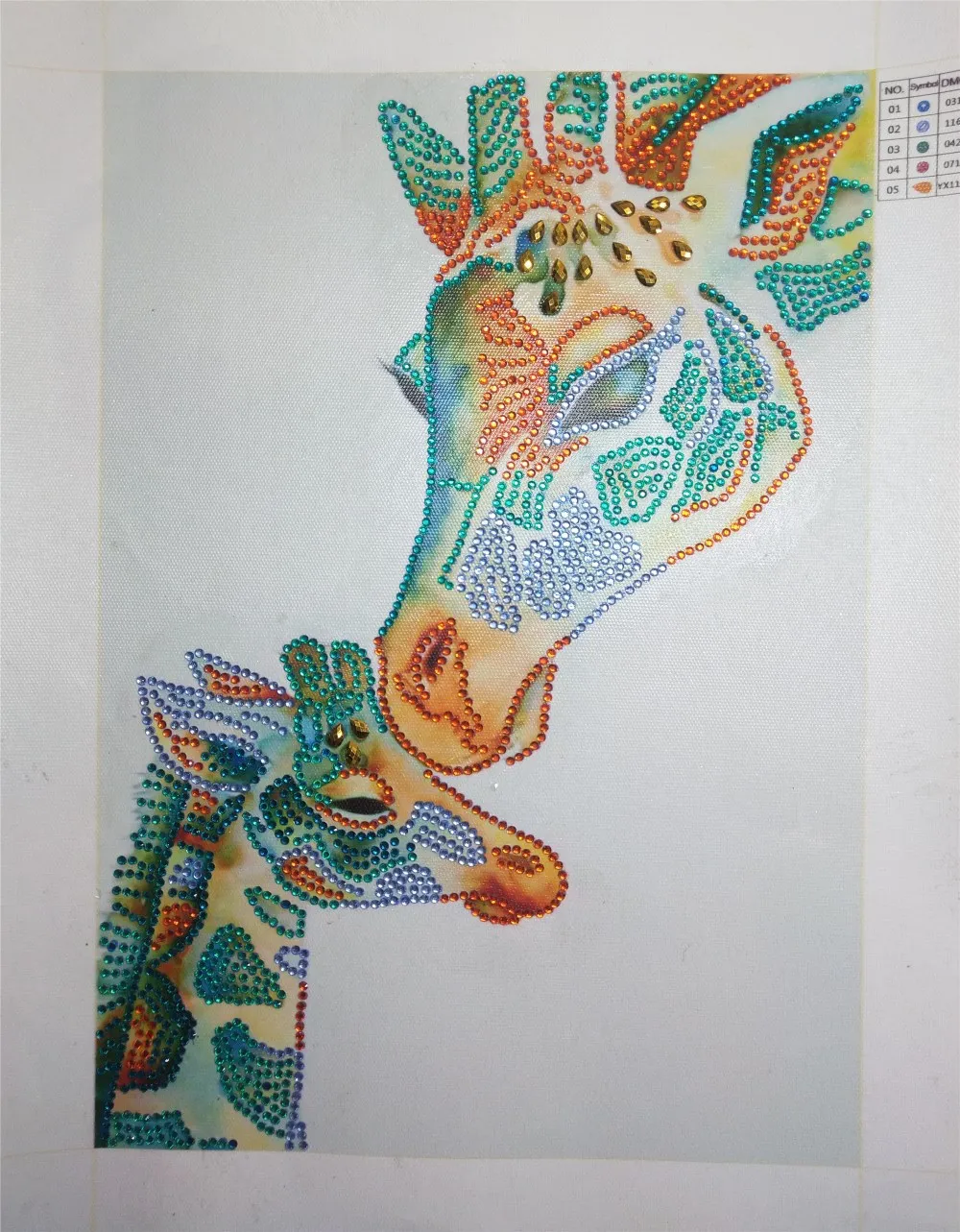 Алмазная живопись 5D сделай сам Набор для вышивки крестиком в виде жирафа