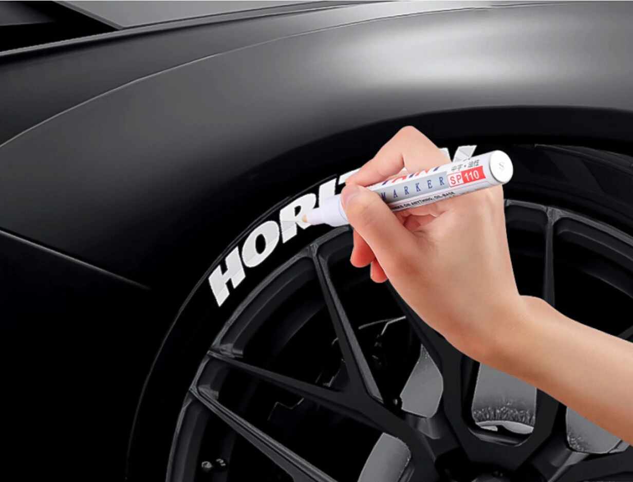 Цветная Водонепроницаемая ручка для автомобильных шин с протектором CD