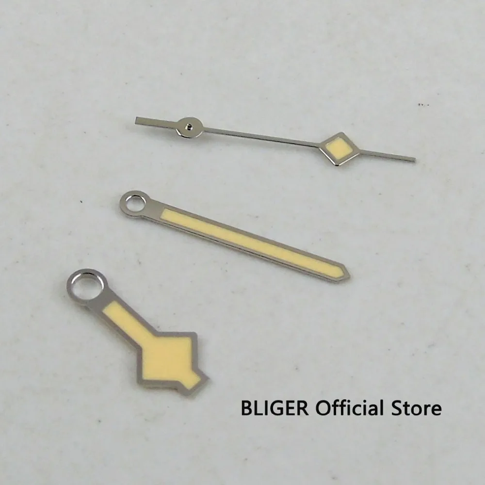 Модные блигер Желтые часы ручной Серебряный Цвет Край Светящиеся стрелки часов