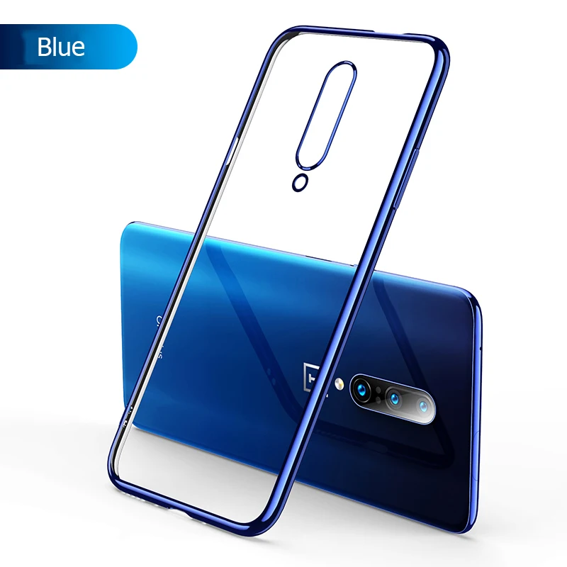 Для OnePlus 7 Pro Чехол мягкие прозрачные 3D лазерные Чехлы для телефона с покрытием