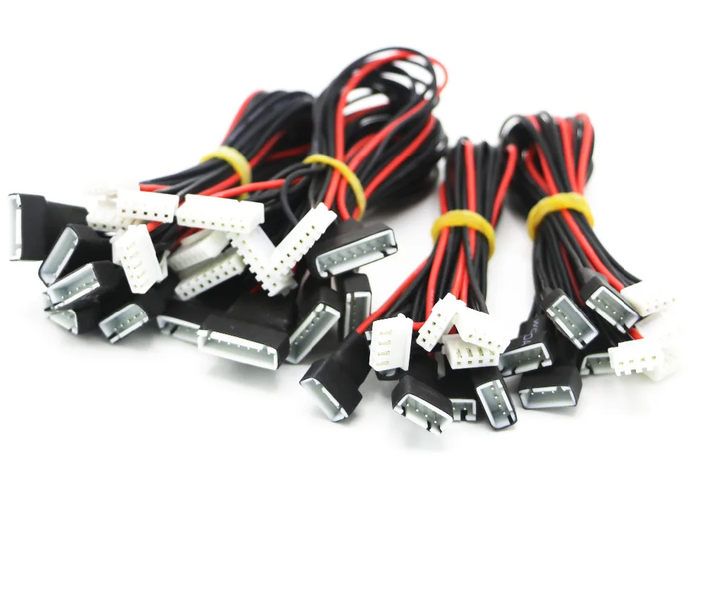 5 шт./лот JST-XH 2S 3S 4S 6S 20 см 22AWG Lipo Баланс провода удлинитель заряженный кабель Шнур для RC зарядное устройство