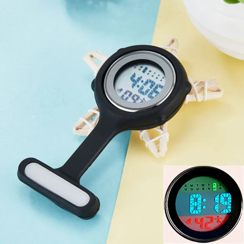 Часы наручные женские/Детские с резиновым ремешком милые цифровые светящиеся