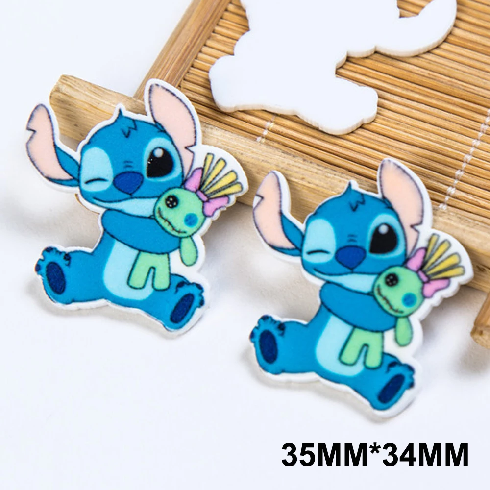 50 шт. 35*34 мм мультяшный персонаж из мультфильма Смола Flatback Kawaii животное плоское