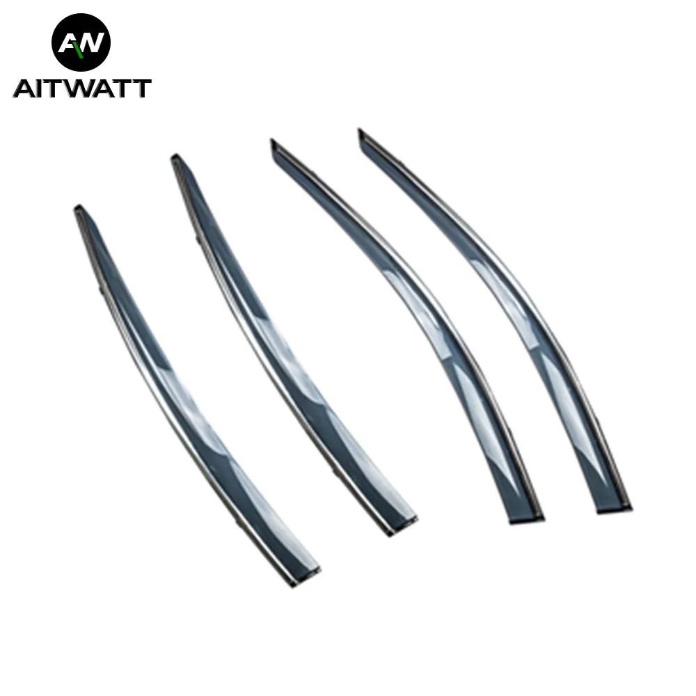 

Fit For Mazda 6 M6 Atenza 2014-2018 Window Visor Sun Rain Wind Deflector Awning Shield Vent Guard Shade Cover Trim 4Pcs AITWATT