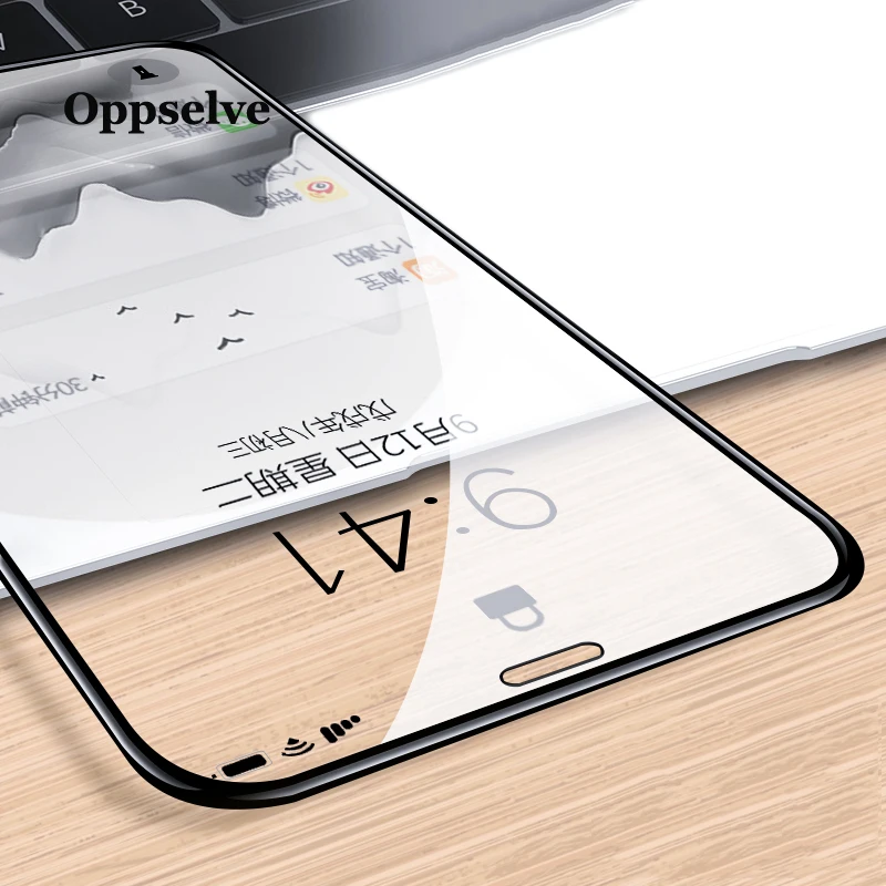 Oppselve 5D защита экрана закаленное стекло для iPhone 11 Pro X XS Max XR S защитное закаленное стекло для iPhone 8 7 Plus пленка