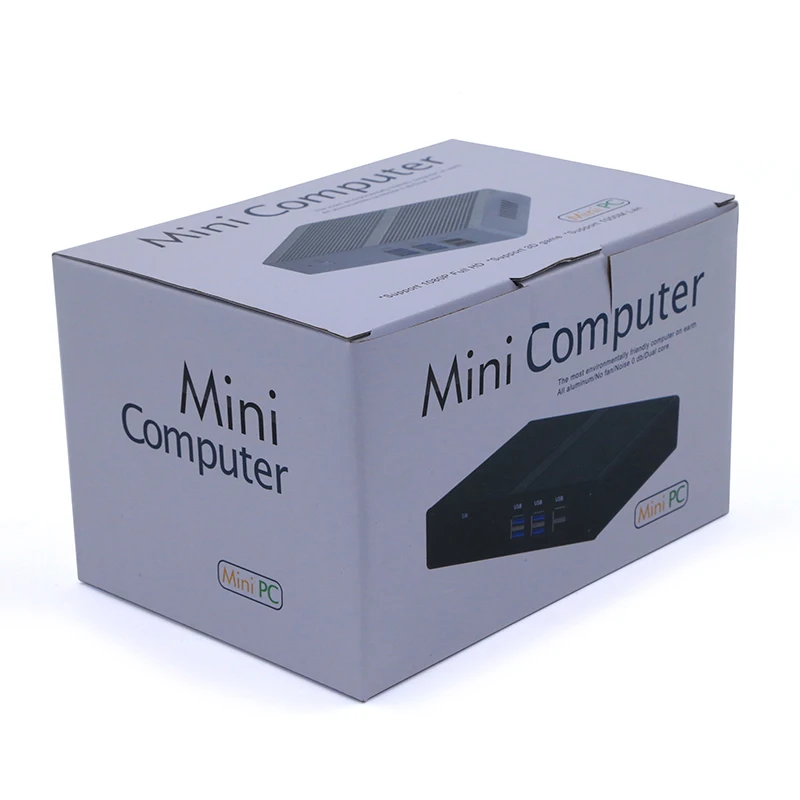 Новейший маленький форм фактора для ПК Intel Dual Core i3 6100u DDR4 16 Гб ОЗУ Max 5005u DDR3L 8 RAM 2 ГГц