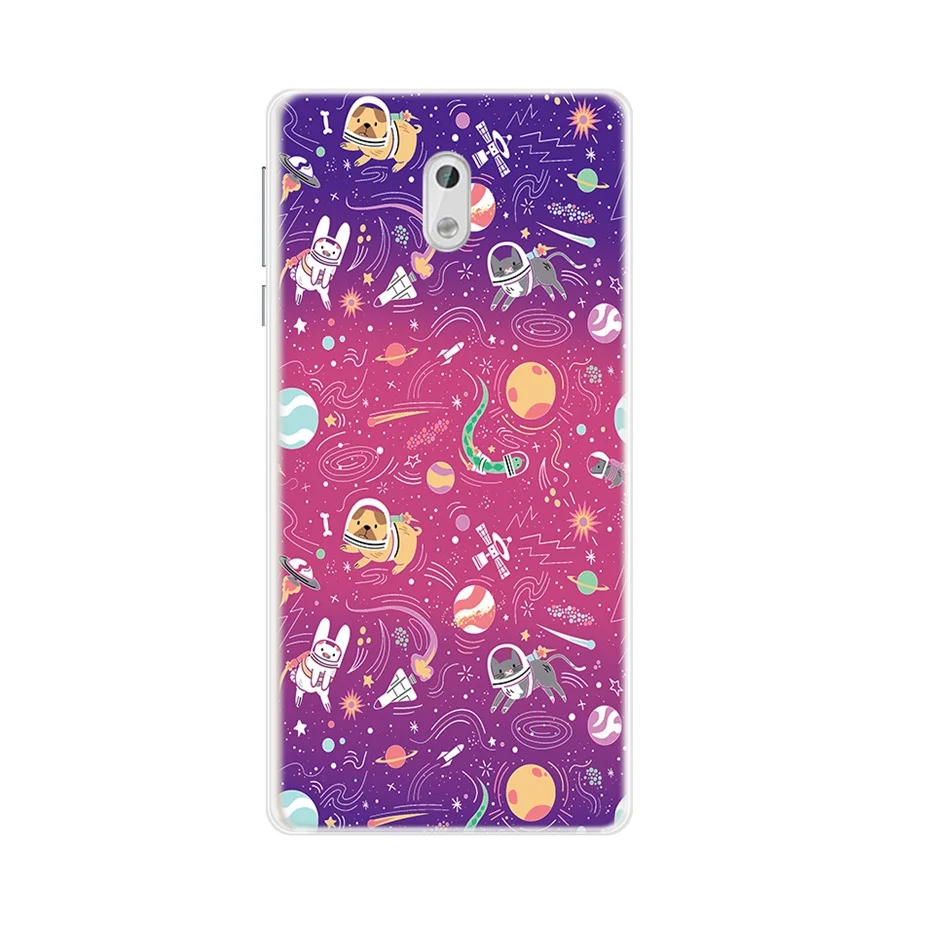 Абрикосовый Для Funda Nokia 3 Мягкая силиконовая задняя накладка из ТПУ чехол для Nokia 3 чехол для телефона Full Portection Shell для Nokia 3 TA-1032 TA-1020 чехол 5,0 - Цвет: Абрикосовый