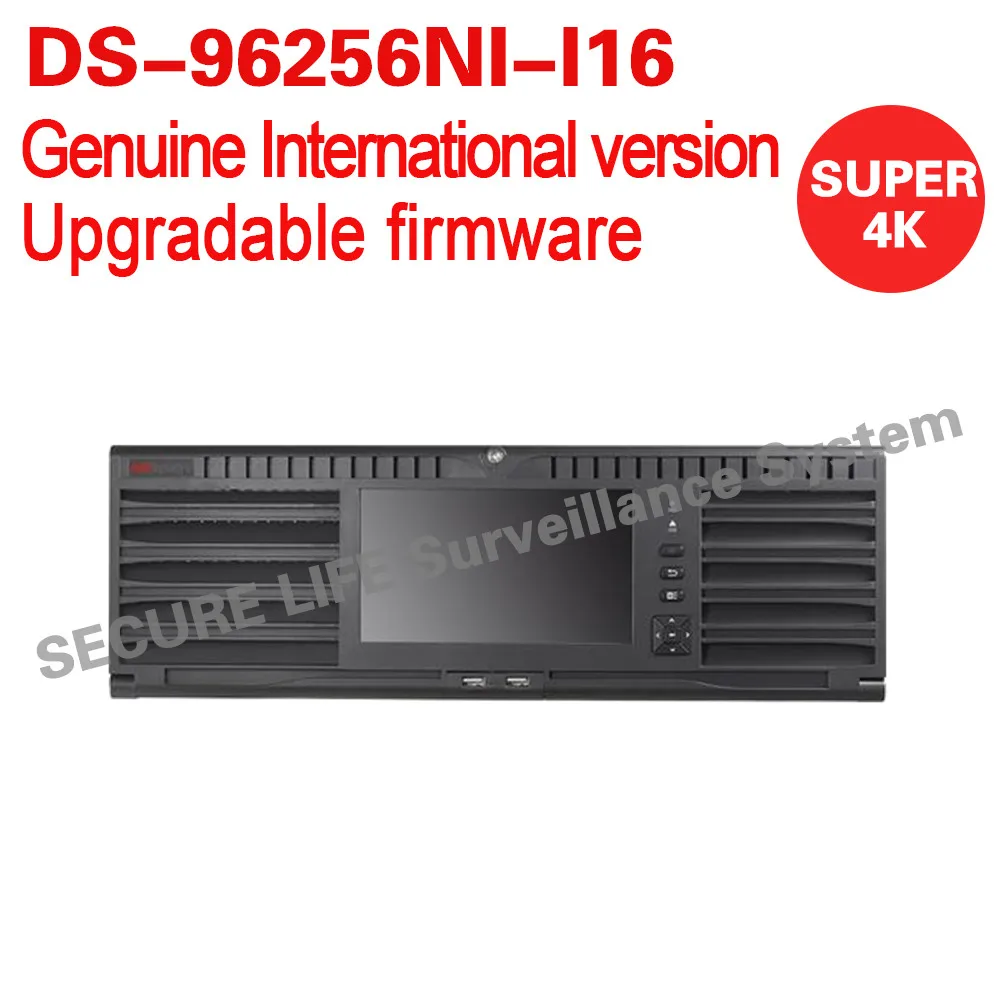 Бесплатная доставка DS-96256NI-I16 английская версия Супер 4 К NVR 256CH с 16 SATA Поддержка HDD
