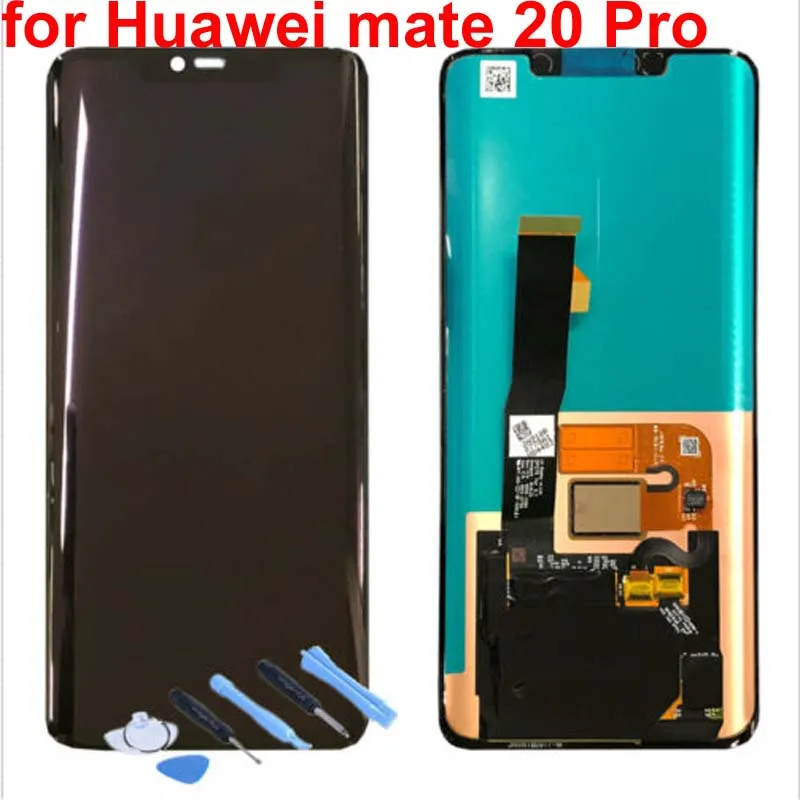 Протестированный рабочий для huawei mate 20 lcd для huawei mate 20 Pro lcd дисплей кодирующий преобразователь сенсорного экрана в сборе mate 20 X lcd