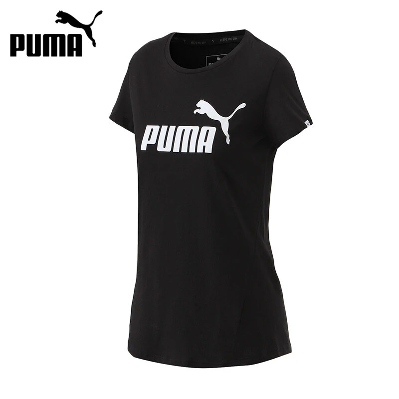 Оригинальный Новое поступление 2018 PUMA ESS No.1 Tee W Для женщин футболки с коротким