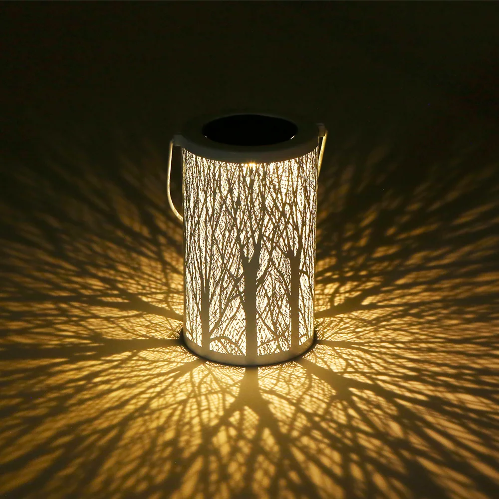 Подвесной светильник на солнечной батарее винтажное украшение для дома