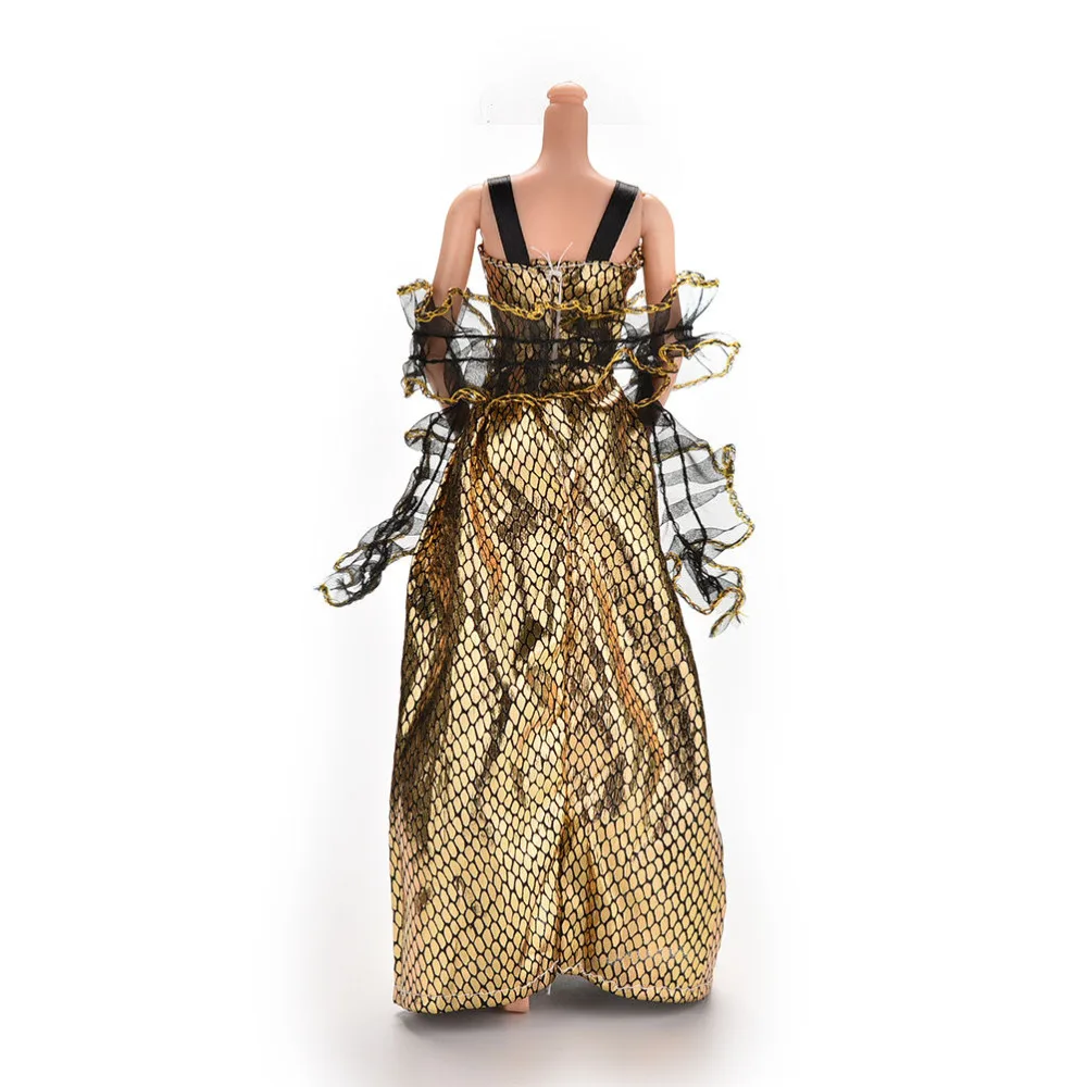 1 шт. элегантные аксессуары для кукол из крокодиловой кожи одежда платье шали и