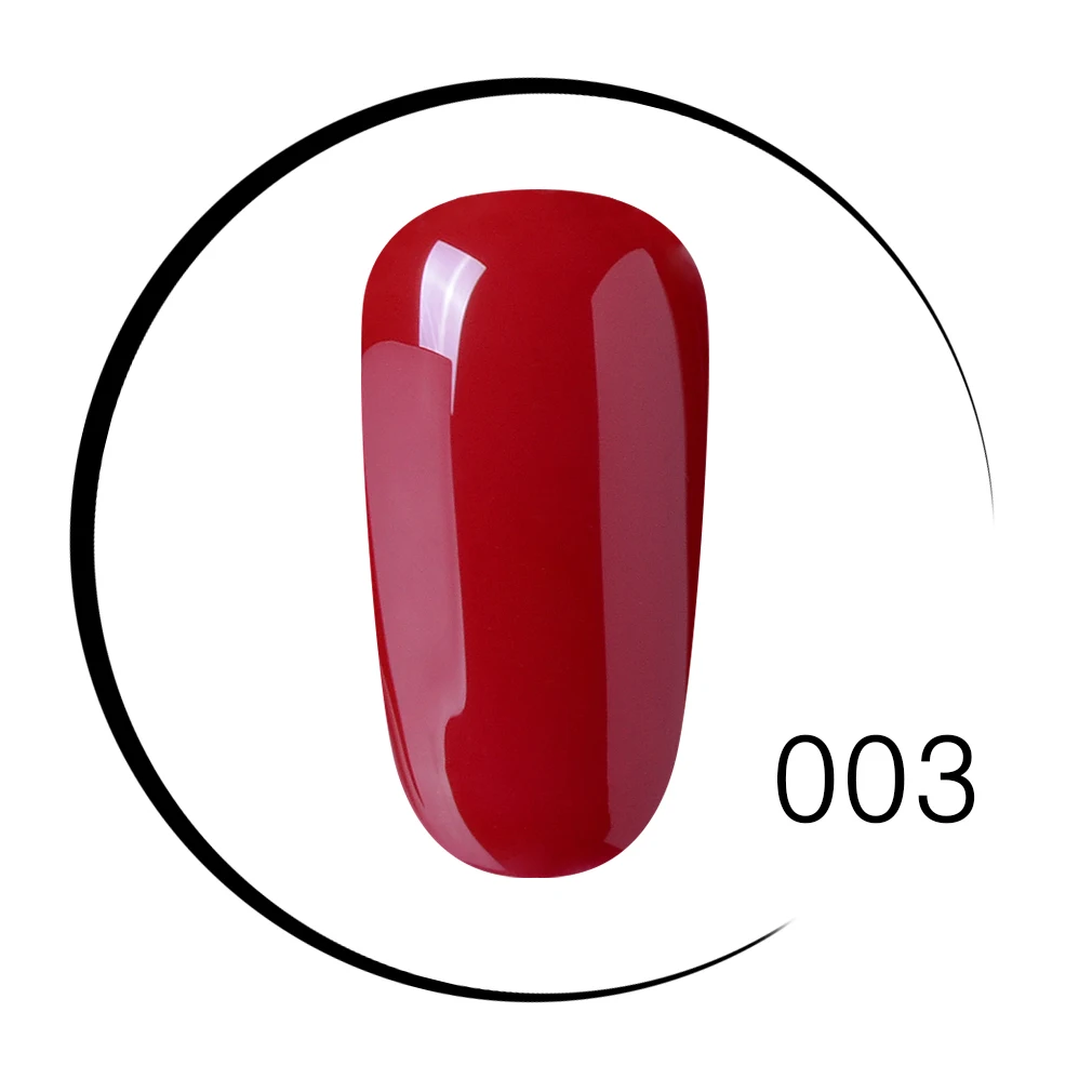 Elite99 винно-красный Гель-лак Lucky color Nail Art Полупостоянный Гель-лак праймер для ногтей Маникюр УФ-лампа для геля лак для ногтей - Цвет: JH003