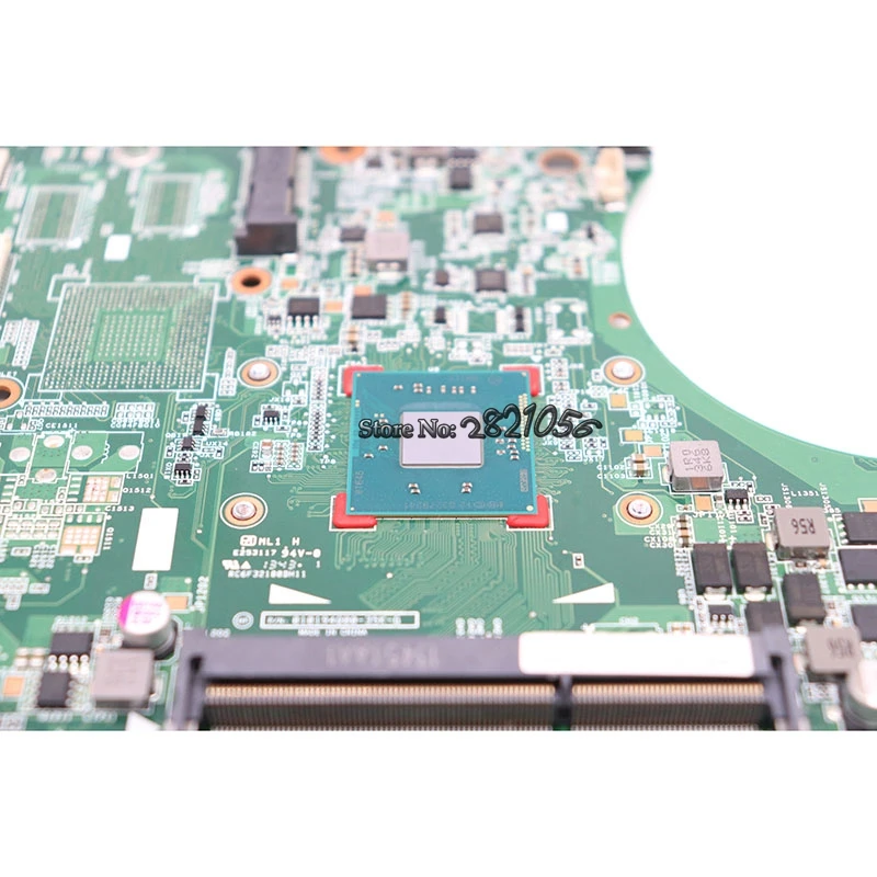 Nokotion для HP 15 D 250 255 747138 001 501 601 материнская плата ноутбука с CPU N3510 на